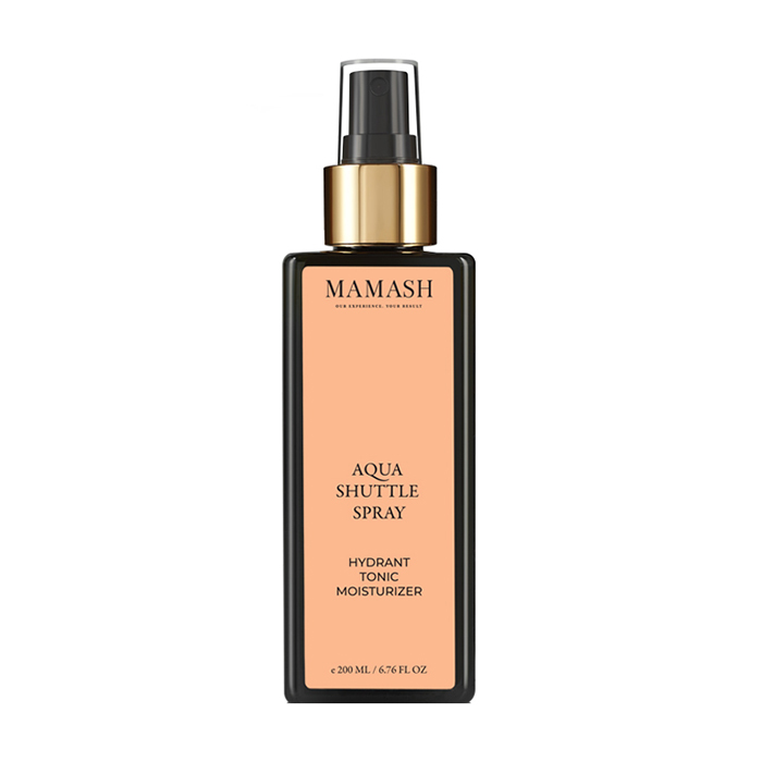 Активний зволожувальний спрей для обличчя Mamash Aqua Shuttle Spray з професійним комплексом, 200 мл