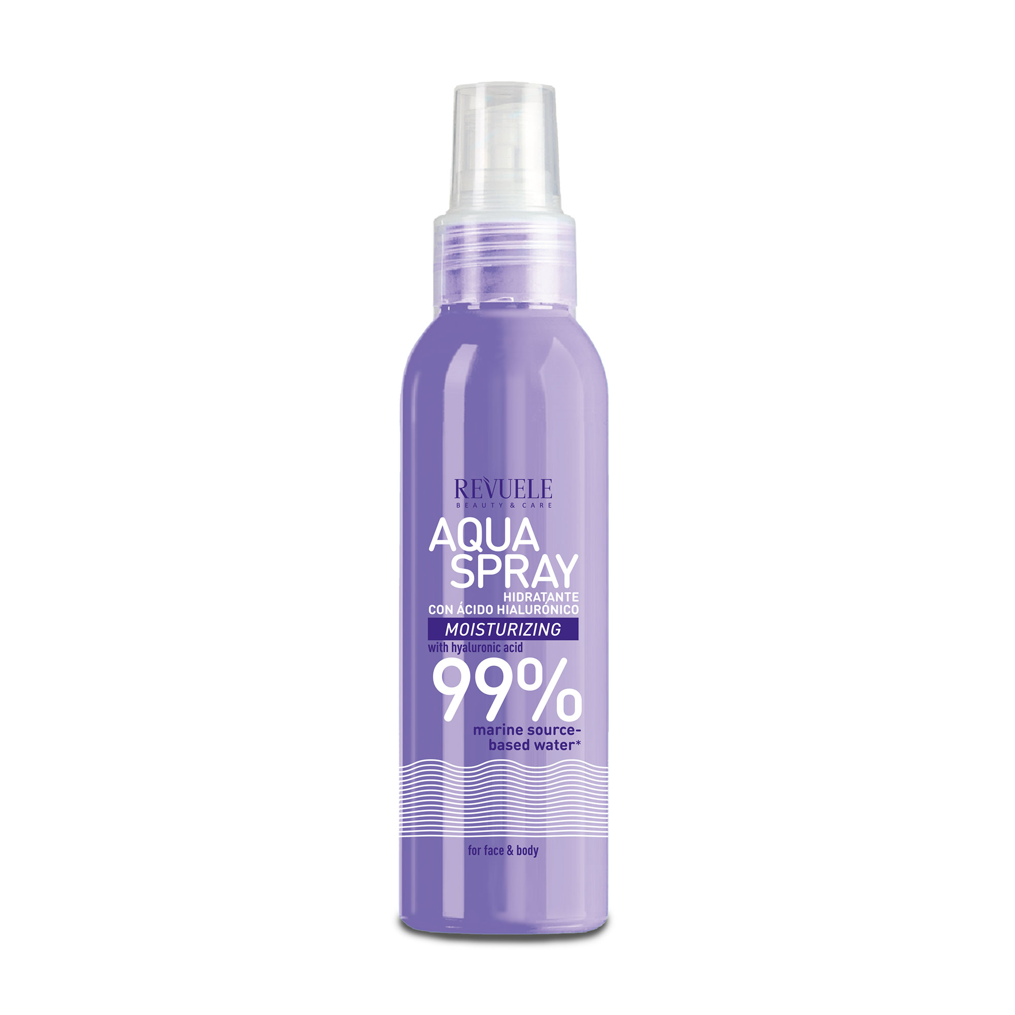 Зволожувальний спрей для обличчя та тіла Revuele Moisturising For Face &amp; Body Aqua Spray, 200 мл