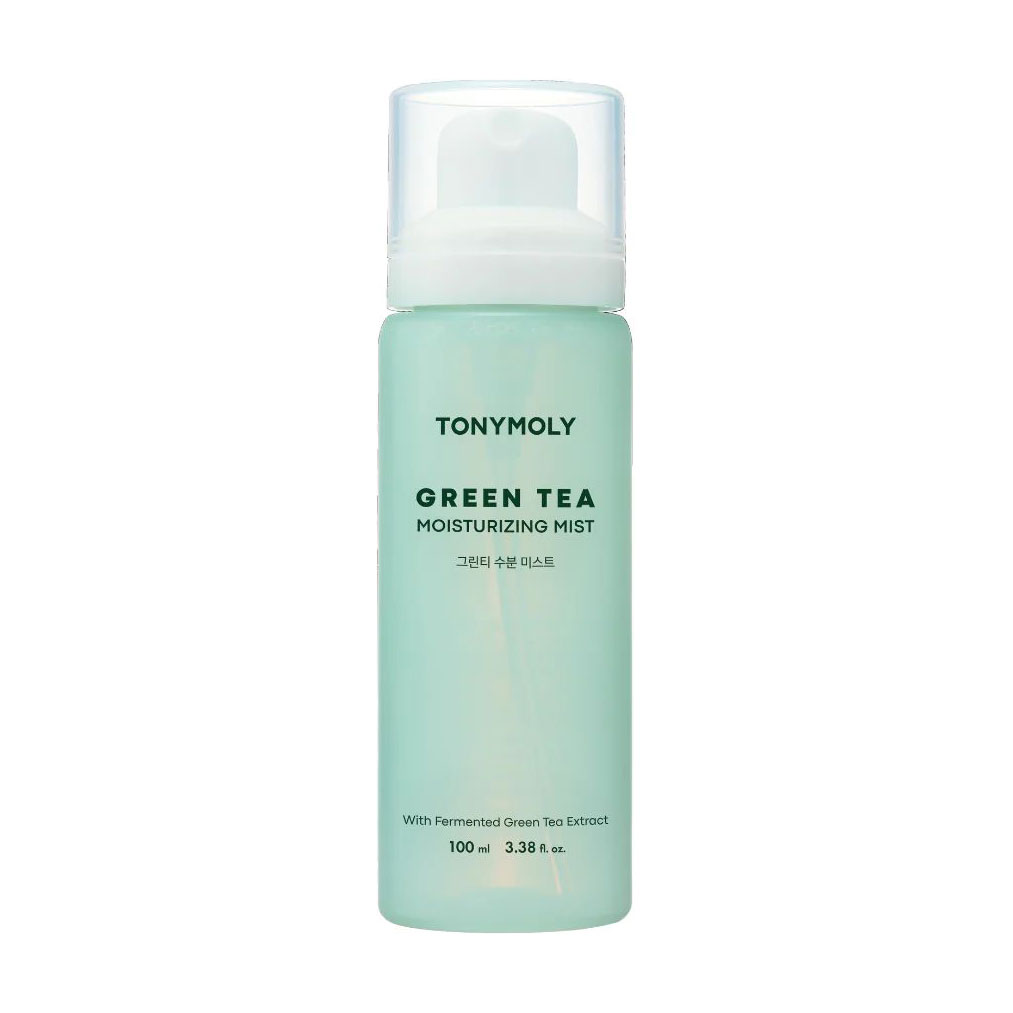 Зволожувальний спрей для обличчя Tony Moly Green Tea Moisturizing Mist із зеленим чаєм, 100 мл